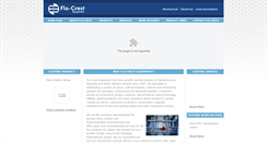 Desktop Screenshot of flo-crest.com